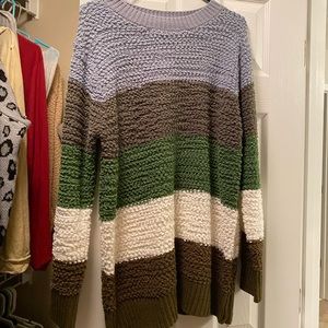Popcorn sweater NWOT